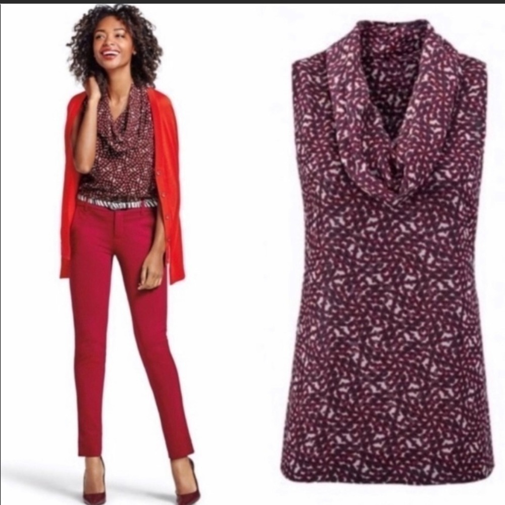 Cabi‎ Houndstooth Print Career Top | XS